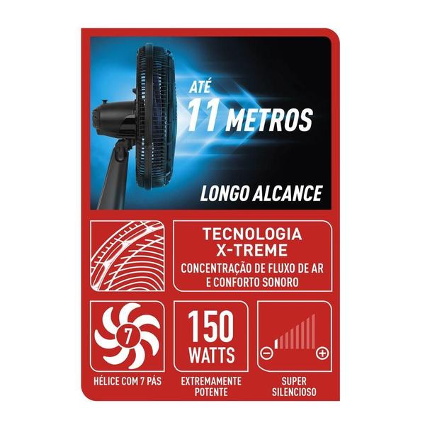 Imagem de Ventilador Arno X-treme 7 Coluna 40cm VE7C