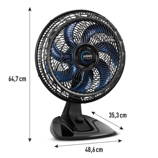 Imagem de Ventilador Arno X-treme 7 Mesa 40cm VE70