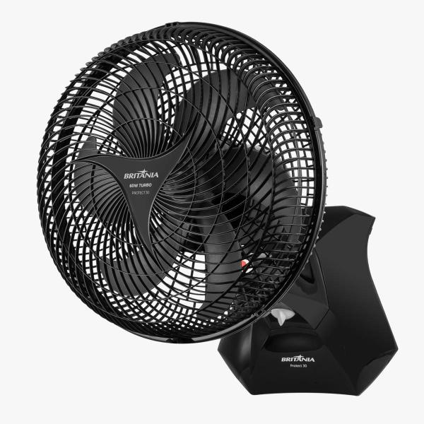 Imagem de  Ventilador Britânia 2 em 1 Protect Turbo 55W Protect 30 Six 127V