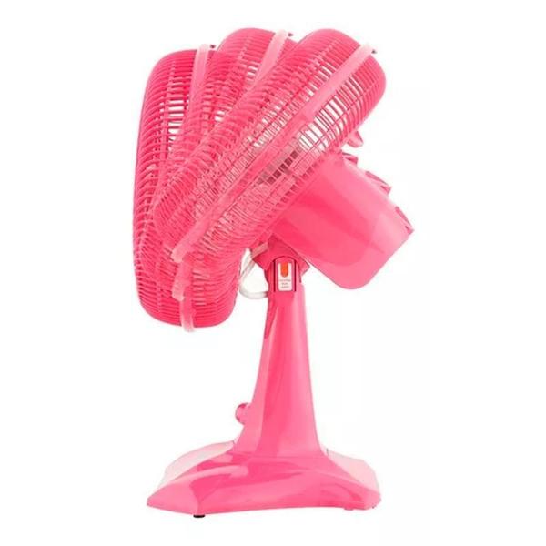 Imagem de Ventilador Britânia 6 Pás Bvt304 Turbo 30Cm Pink Lovers Rosa