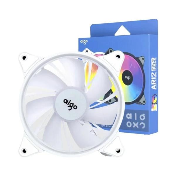 Imagem de Ventilador Case Aigo AR12 120mm RGB Silencioso - com Porta SATA Aura Sync