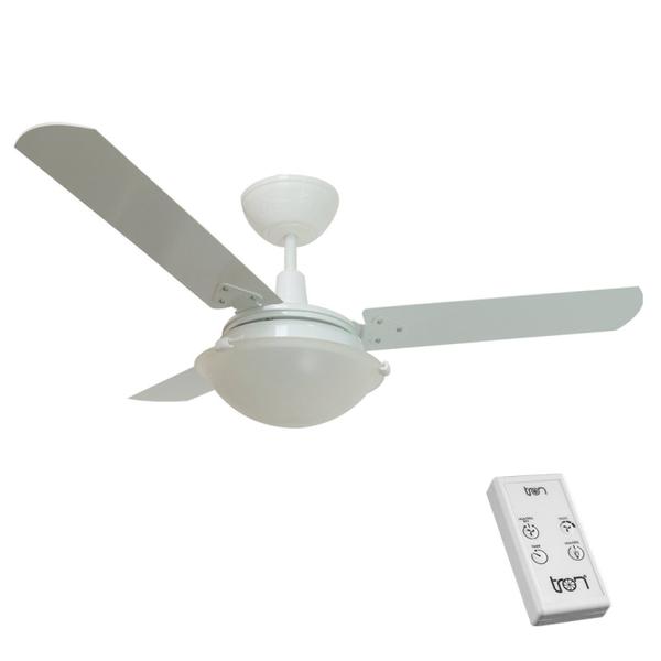 Imagem de Ventilador Citrino 220v 3p Clm New Branco 130w com Controle Remoto