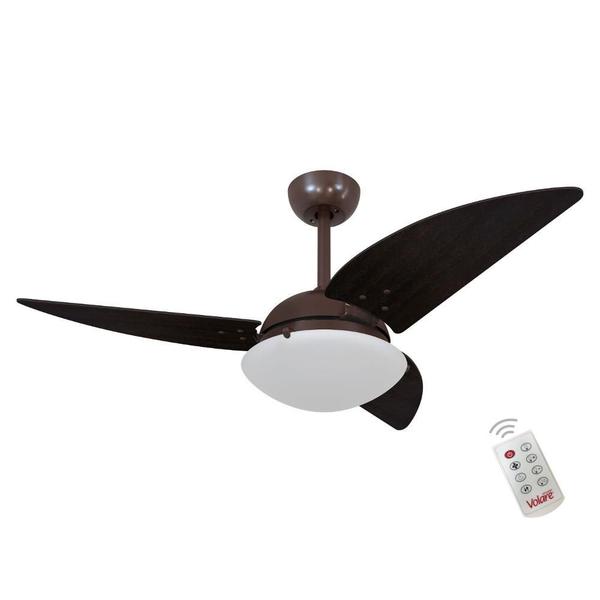 Imagem de Ventilador Clear Tabaco 127V e Controle Remoto