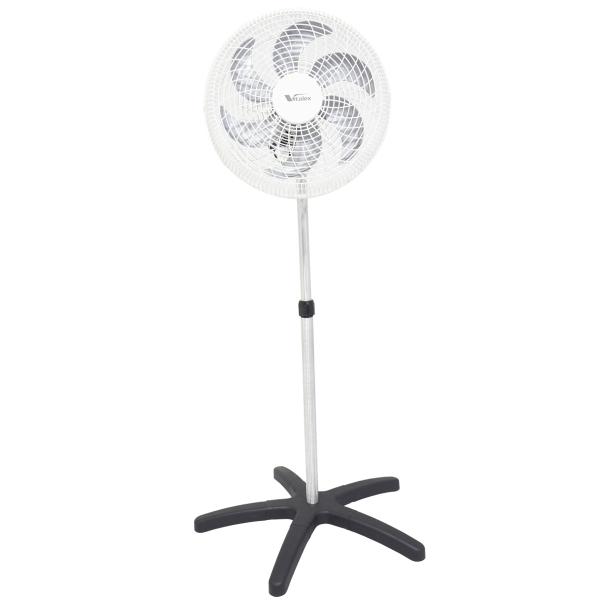 Imagem de Ventilador Coluna 50cm Plástico Branco 200W Industrial Turbo Turbão 6 Pás Bivolt 110V 220V Vitalex