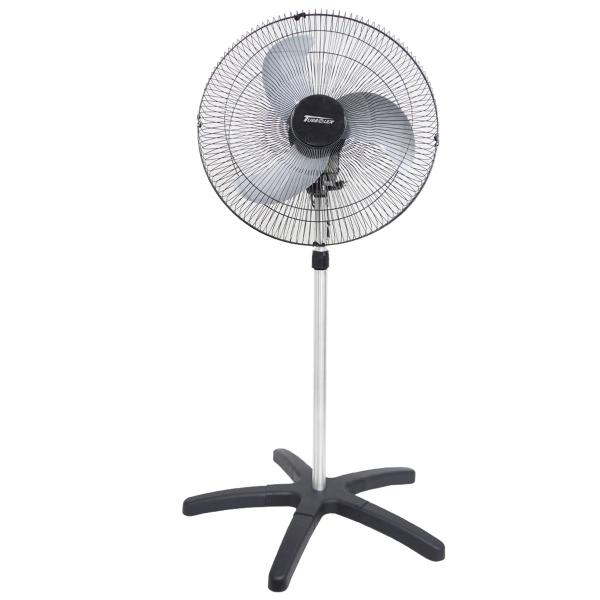 Imagem de Ventilador Coluna 60cm Bivolt 200W Industrial Turbo Turbão 3 Pás Grade 120 Fios GF Vitalex Preto