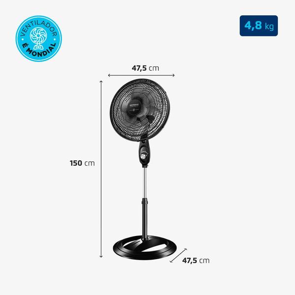 Imagem de Ventilador Coluna Mondial 40cm Super Power  VSP-40C-NB