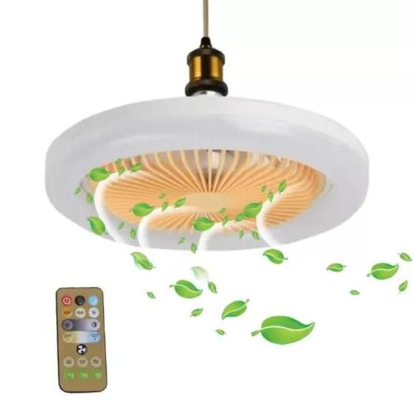Ventilador Com Luz Led, 3- Lâmpadas Modernas Para Smart E2 - Lâmpada Ventilador Imagem de Ventilador Com Luz Led, 3- Lâmpadas Modernas Para Smart E2
