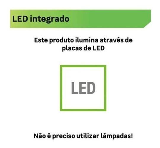 Imagem de Ventilador Cromado Teto 4 Pás Retratil Led 220V - 108 Cm