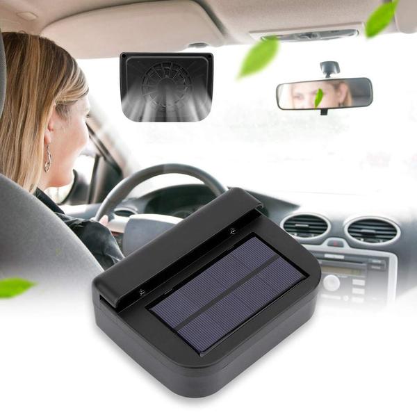 Imagem de Ventilador de carro Solar Power Auto Air Vent Resfriing System Keenso