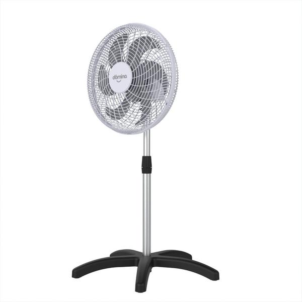 Imagem de Ventilador de Coluna 50cm Dômina Oscilante Silencioso 6 pás Branco