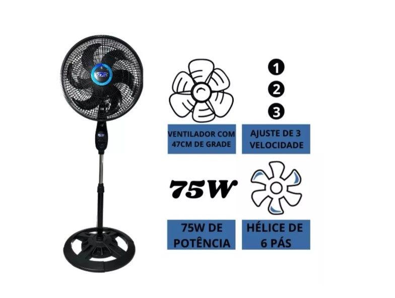 Imagem de Ventilador de Coluna com 3 Velocidades 127v Tyf