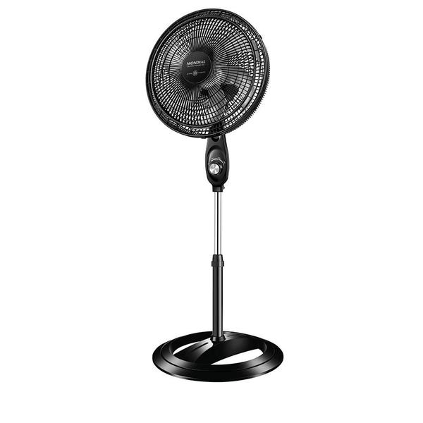 Ventilador De Coluna Mondial Super Power 6 Pás 140W 40Cm Preto e Prata VSP-40C-NB - 127V Ventilador De Coluna Mondial Super Power 6 Pás 140W 40Cm Preto e Prata VSP-40C-NB - 127V