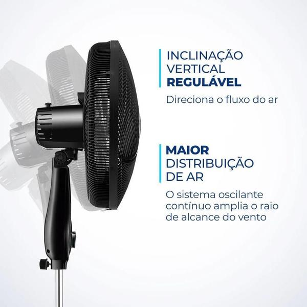 Imagem de Ventilador de Coluna Mondial VSP-40C-B 40Cm 6 Pas - 220V