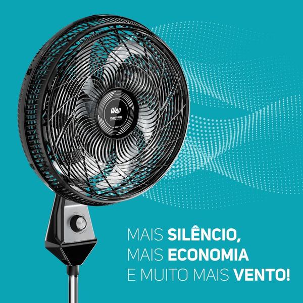 Imagem de Ventilador de coluna oscilante 50 cm 8 pás com 3 velocidades - Flow Turbo - Wap