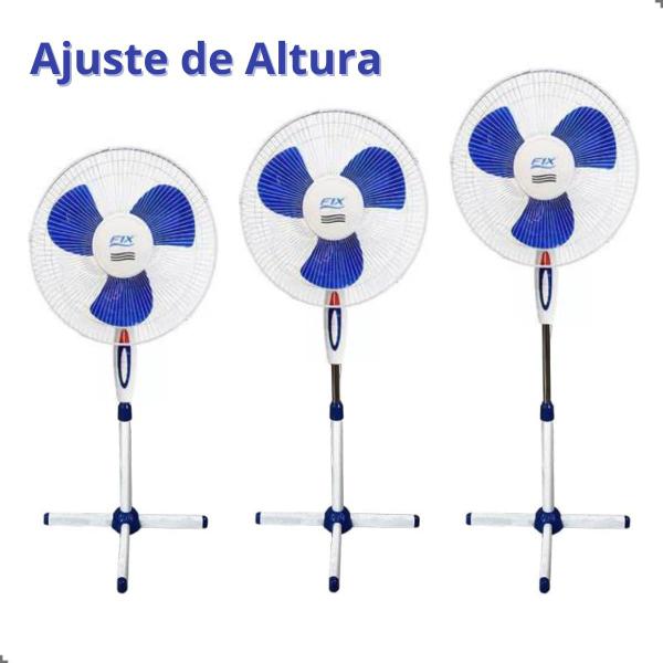 Imagem de Ventilador de Coluna Pedestal Branco 45w 40cm Fix - 220v