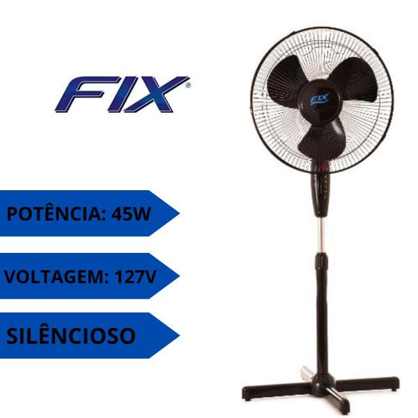 Imagem de Ventilador de Coluna Preto de 45W