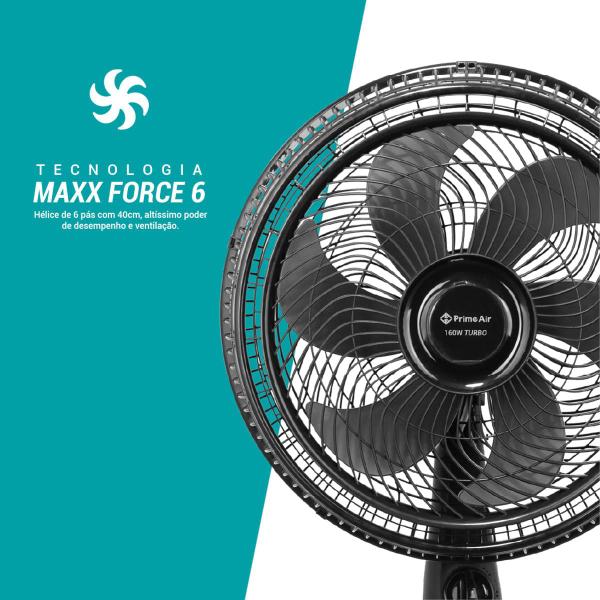 Imagem de Ventilador de Coluna Prime Air Maxx Force 6 160W AVTE450