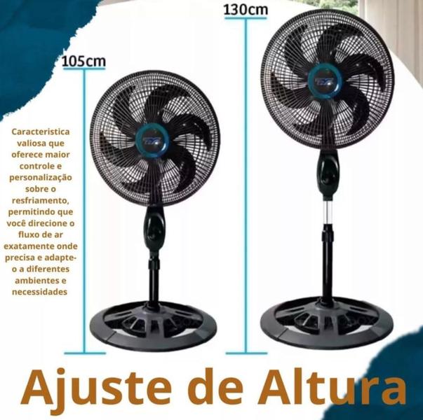 Imagem de Ventilador De Coluna Silencioso, 3 Velocidades, 110v e 220v