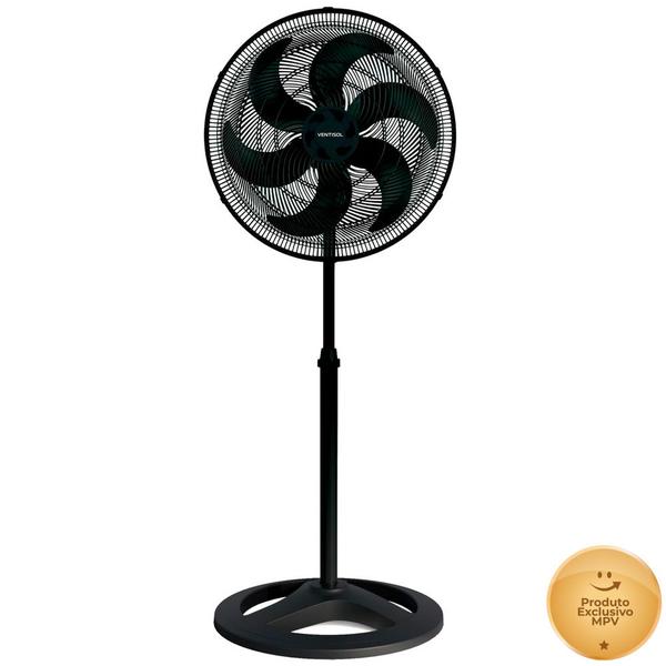 Ventilador De Coluna Ventisol Turbo 6 Pás 50cm 3 Velocidades Oscilante Ventilador De Coluna Ventisol Turbo 6 Pás 50cm 3 Velocidades Oscilante