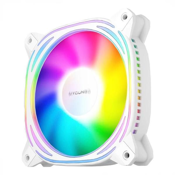 Imagem de Ventilador de Gabinete Aigo Z12 - 120mm RGB PWM ARGB 12cm - 3 V