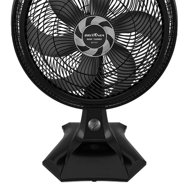 Imagem de Ventilador de Mesa 30cm Maxx Force 60W 127V Preto - Britania