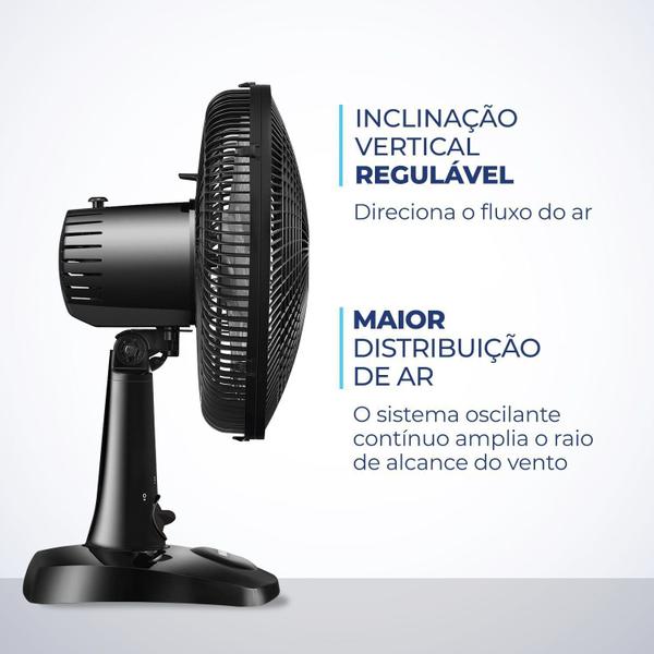 Imagem de Ventilador de Mesa 30cm Super Power 60w 220v Vsp-30-b Mondial