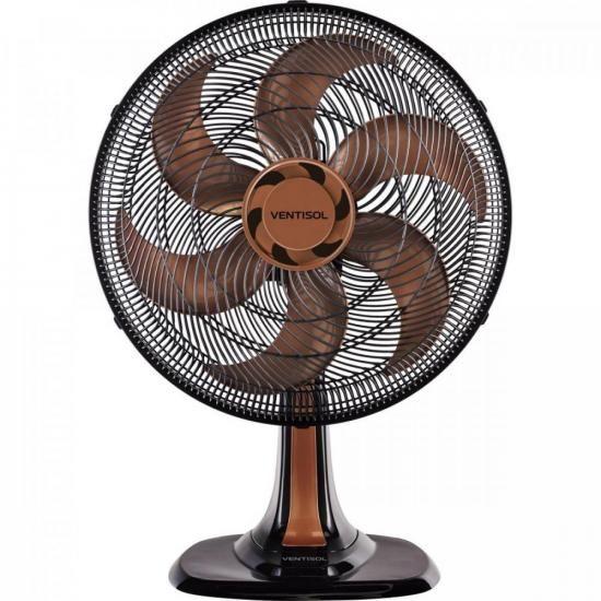 Imagem de Ventilador de Mesa 40cm 220V TURBO6 Bronze VENTISOL