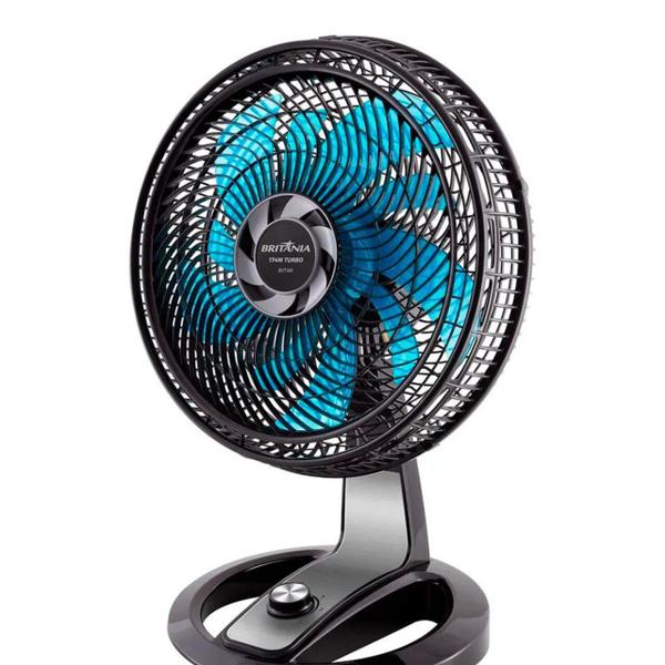 Imagem de Ventilador de Mesa 40cm Britânia BVT491 Preto 3 Velocidades - 110V