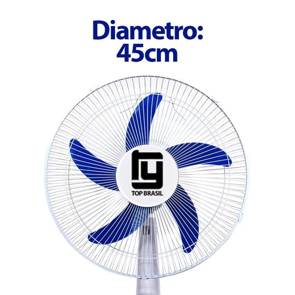 Imagem de Ventilador de Mesa 40CM c/ 5Helices, 3Velocidades