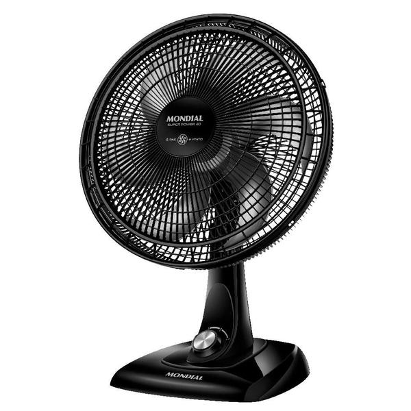 Imagem de Ventilador de Mesa 40cm Mondial VSP40B 6 Pás Preto 220V