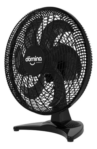 Imagem de Ventilador de Mesa 50 Cm Oscilante C/ 6 Pás Ultra Silencioso 127v -  PRETO