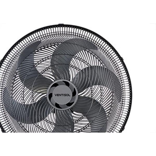 Imagem de Ventilador De Mesa 50Cm Preto/Cinza 127V Turbo Vent