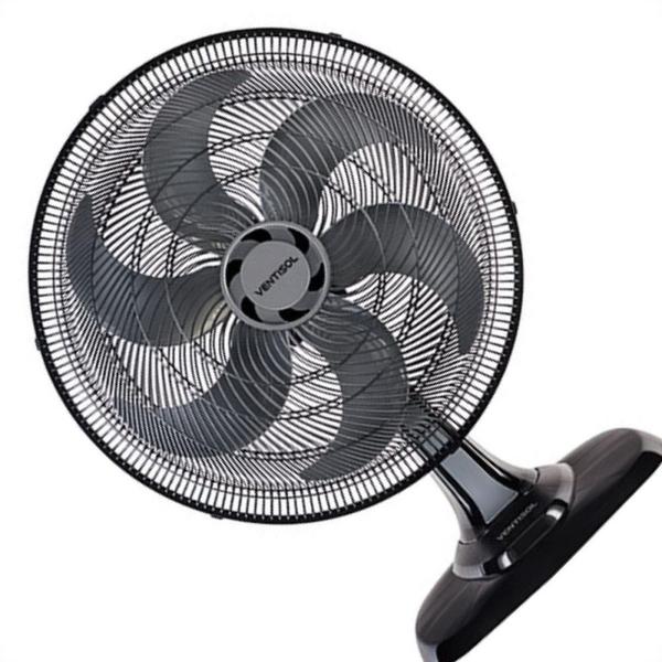 Imagem de Ventilador De Mesa 50Cm Preto/Cinza 220V Turbo Vent