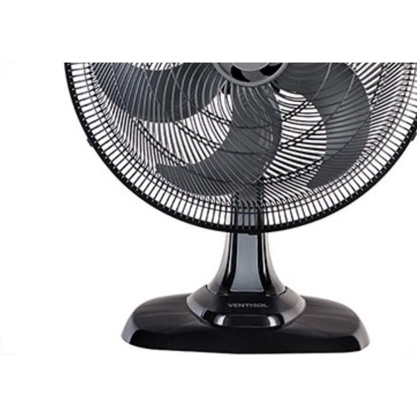 Imagem de Ventilador De Mesa 50Cm Preto/Cinza 220V Turbo Vent