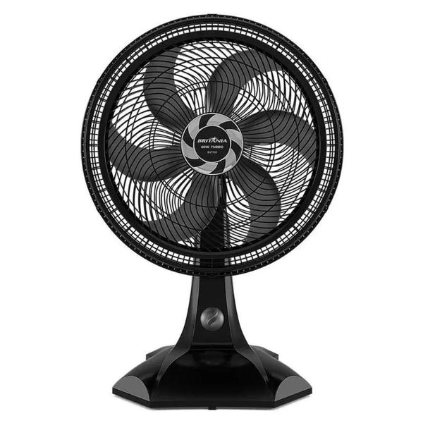 Ventilador de Mesa 6 pás 30cm 60w Britânia Bvt301 110v Imagem de Ventilador de Mesa 6 pás 30cm 60w Britânia Bvt301 110v
