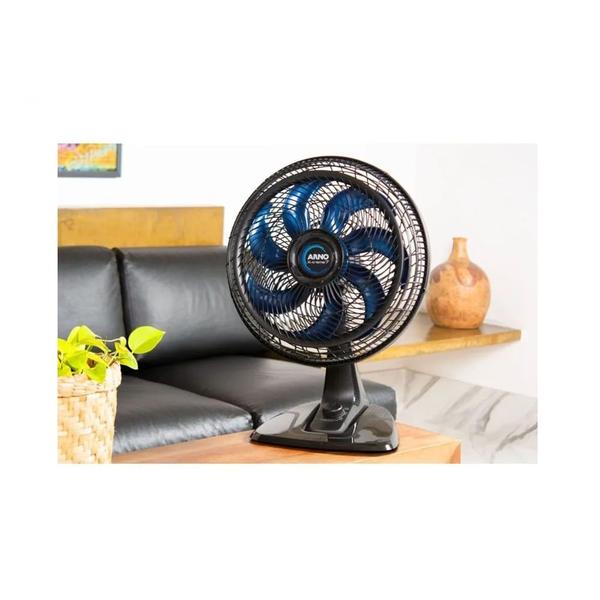 Imagem de Ventilador de Mesa Arno 40cm X-Treme 7 Preto VE70  220 Volts