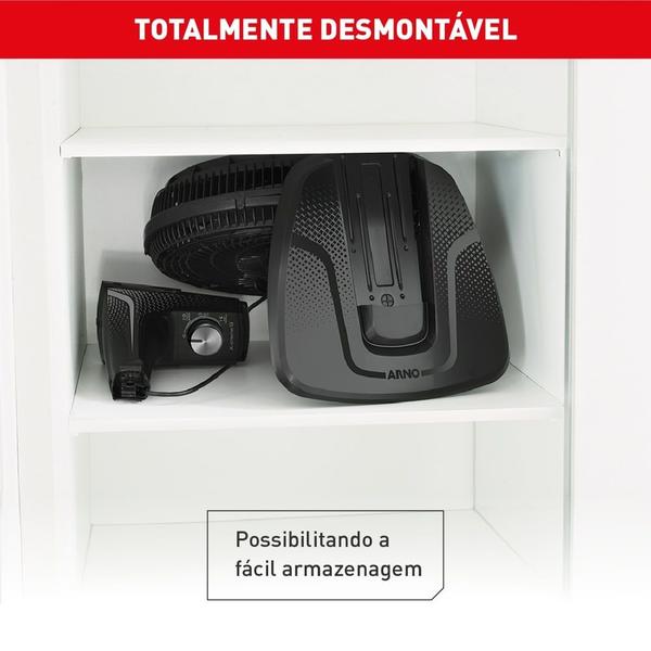 Imagem de Ventilador de Mesa Arno 40cm X-Treme 9 Preto VE90  127 Volts