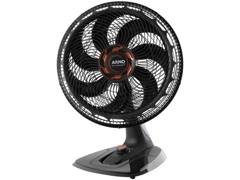 Imagem de Ventilador de Mesa Arno X-Treme 7 40cm 7 Pás 3 Velocidades Cinza e Cobre