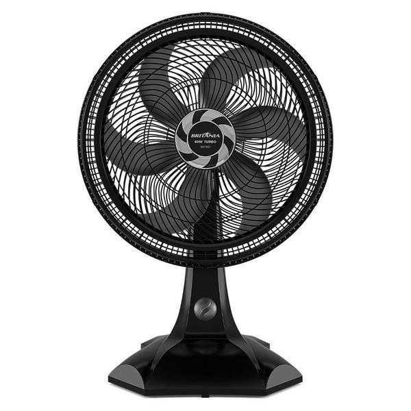 Imagem de Ventilador De Mesa Britânia Maxx Force 30cm 6 Pás 3 Velocidades Bvt301 Preto 127 V