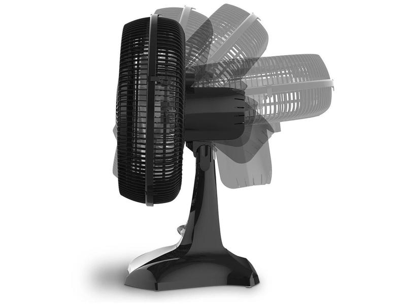 Imagem de Ventilador de Mesa Britânia Maxx Force BVT400 40cm - 6 Pás 3 Velocidades Preto