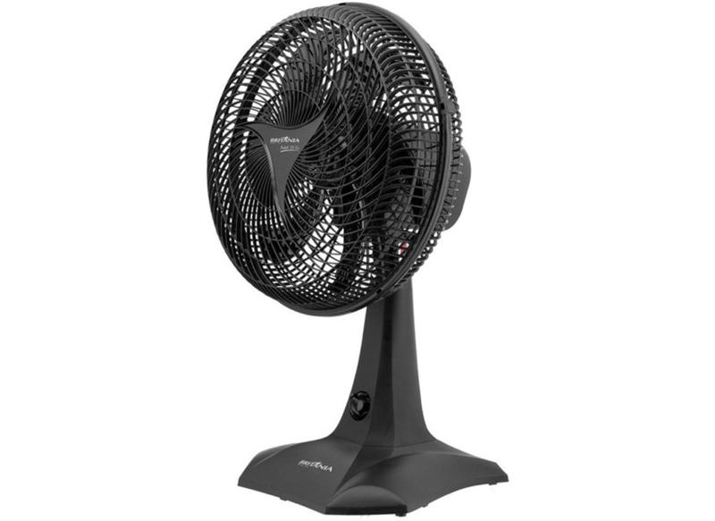 Imagem de Ventilador de Mesa Britânia Protect 6 Pás 30cm Preto - 220v