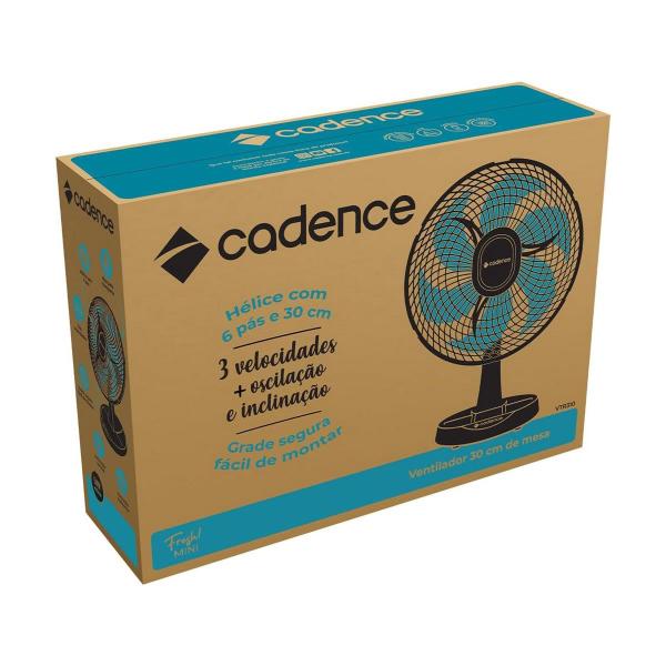 Imagem de Ventilador de Mesa Cadence Fresh Mini Preto 127V - VTR310