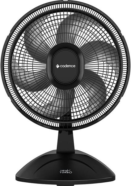 Imagem de Ventilador de Mesa Cadence VTR410 Refresh Turbo Pro 6 Pás 3 Velocidades Preto 127V