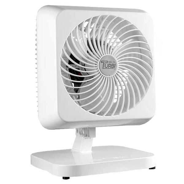 Imagem de Ventilador De Mesa Delta Turbi Branco 127Volts Venti Delta