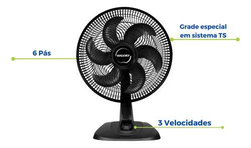 Imagem de Ventilador De Mesa E Parede Turbo 40cm 6 Pás Silencioso