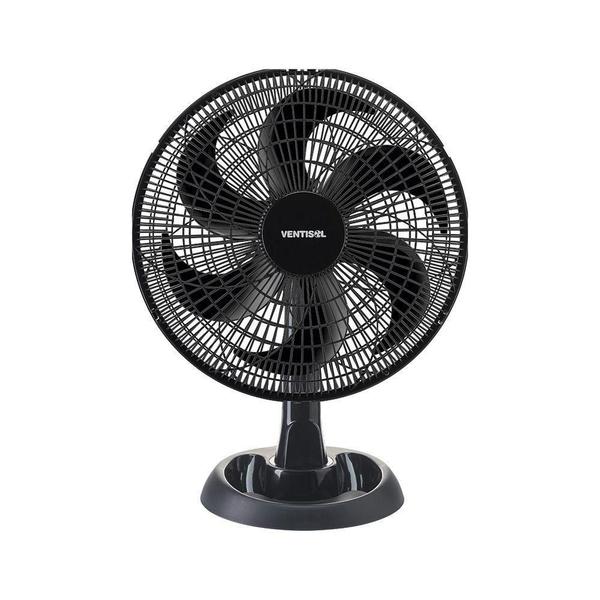 Imagem de Ventilador De Mesa Eco Turbo Ventisol 6 Pás 30cm Preto 110V