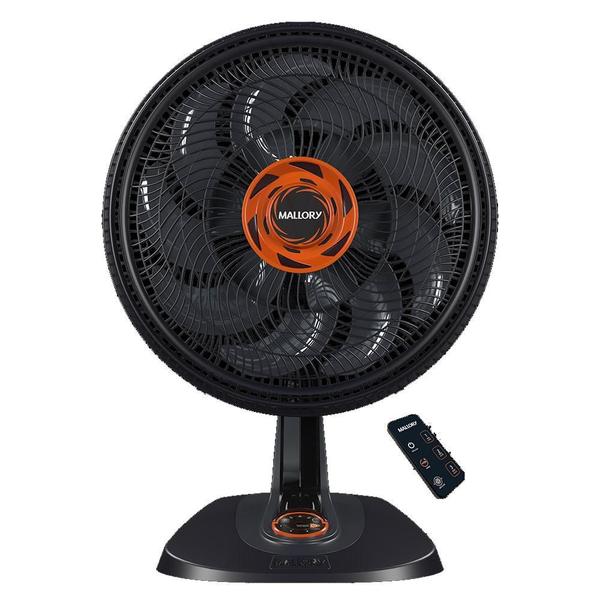 Imagem de Ventilador de Mesa Mallory Max Control - Com Controle - Laranja