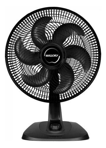 Imagem de Ventilador De Mesa Mallory Turbo Fresh All Black 220v 126w