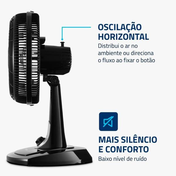 Imagem de Ventilador De Mesa Mondial 110V 30cm 6 pas Turbo VT30NB