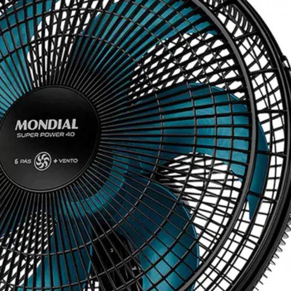 Imagem de Ventilador de Mesa Mondial Super Power 40cm 6 Pás 3 Velocidades VSP-40-AP